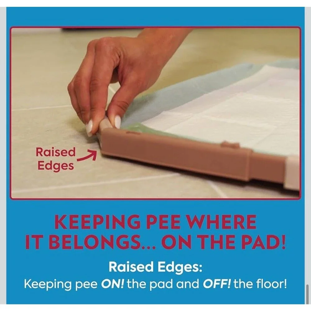OUT! Training Pad Holder for Pets, Fits Pads 21 by 21-Inch